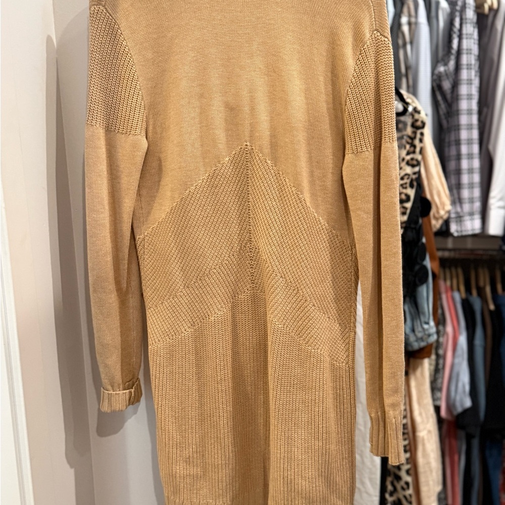 lululemon athletica Tan Sweater Cardigan